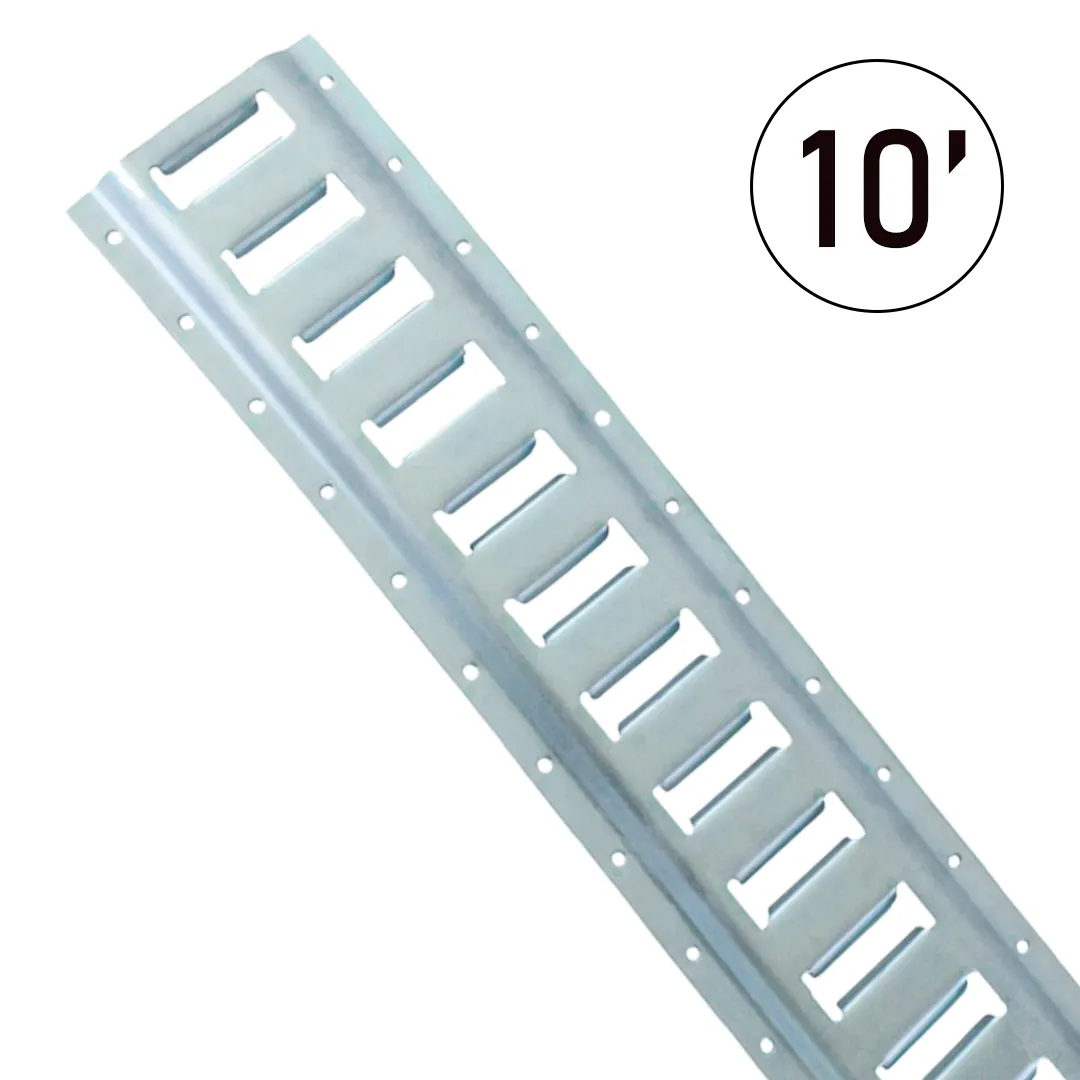 10ft Galvanized E-Track: The Ultimate Tie-Down Solution