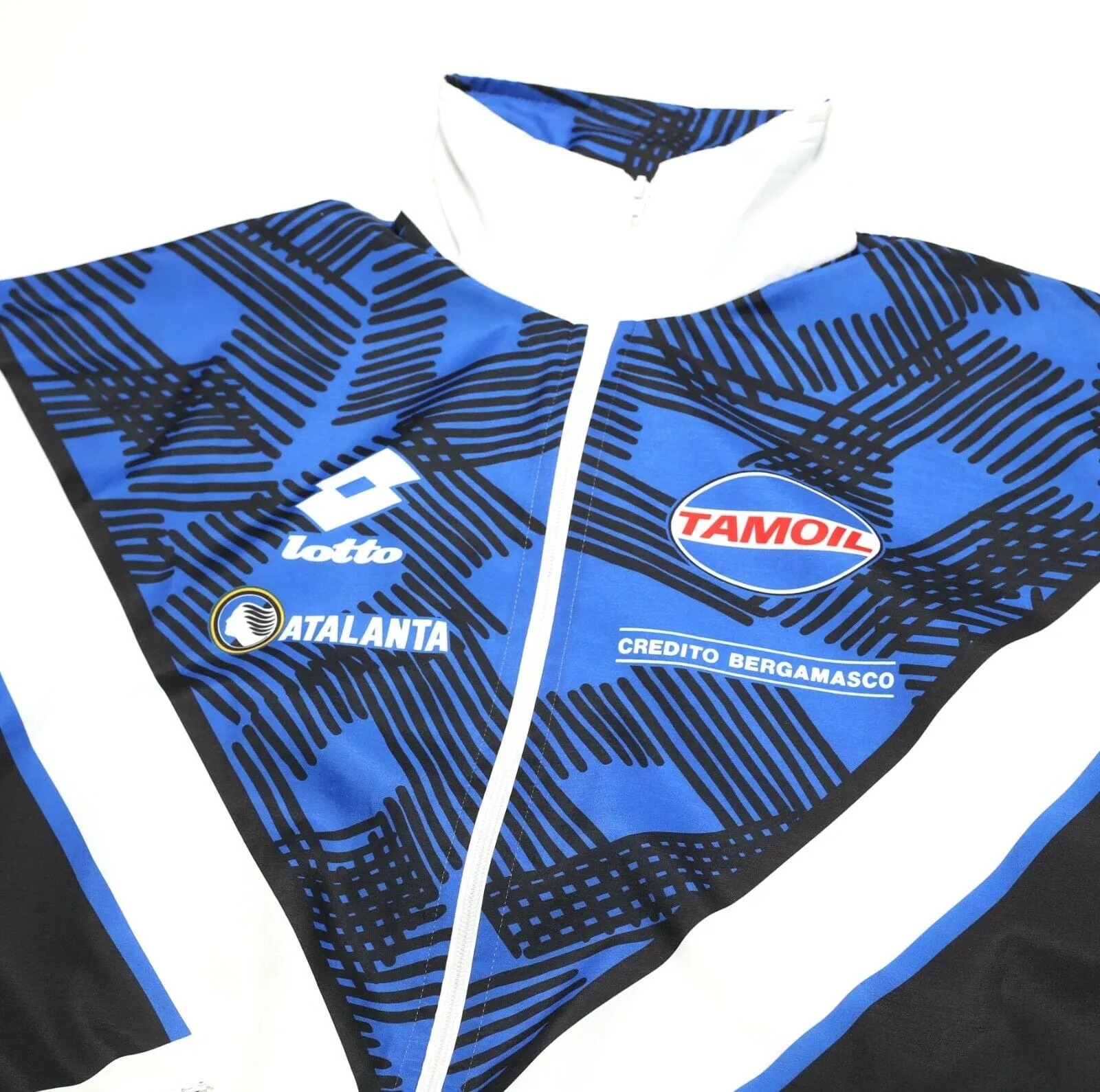 1991/93 ATALANTA Vintage Lotto Player Issue Shell Training Jacket (XL)