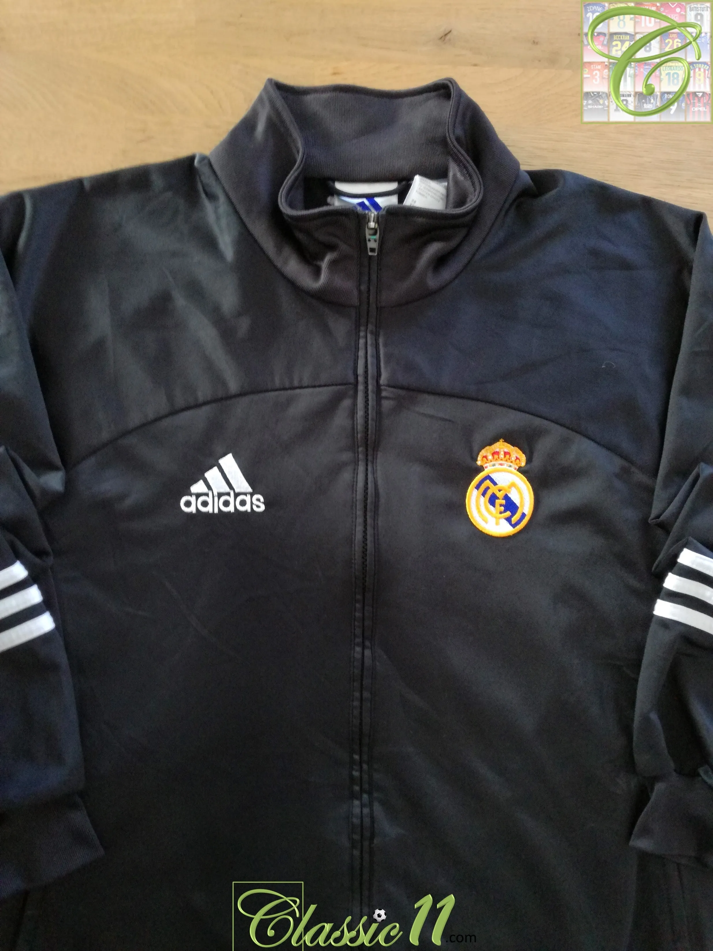 2001/02 Real Madrid Centenary Track Jacket (Y)