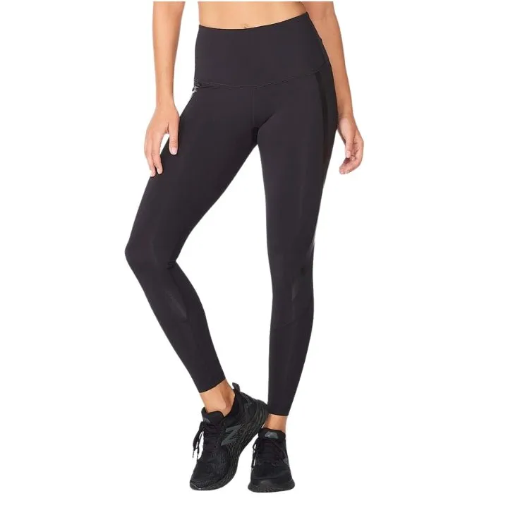 2XU WA5380B Women Hi-Rise Compression Tights