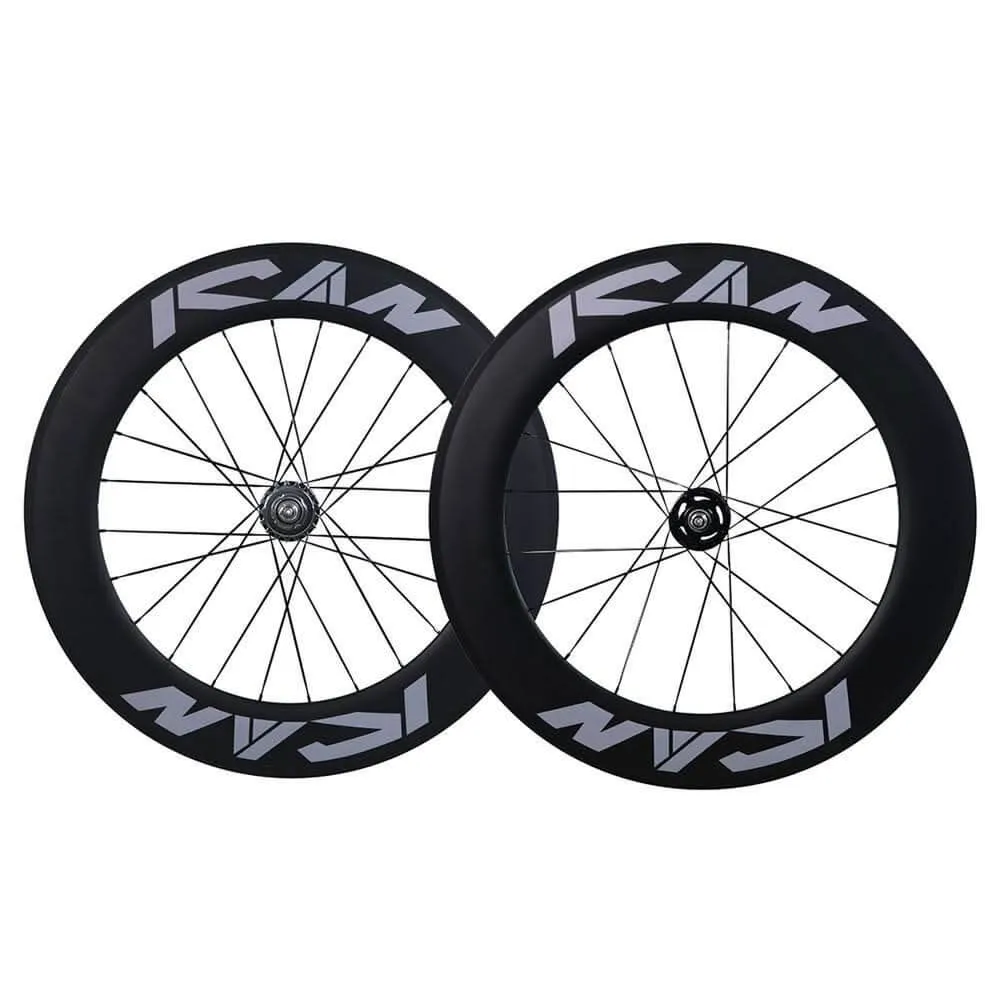 700C 88mm depth Carbon Track Wheels