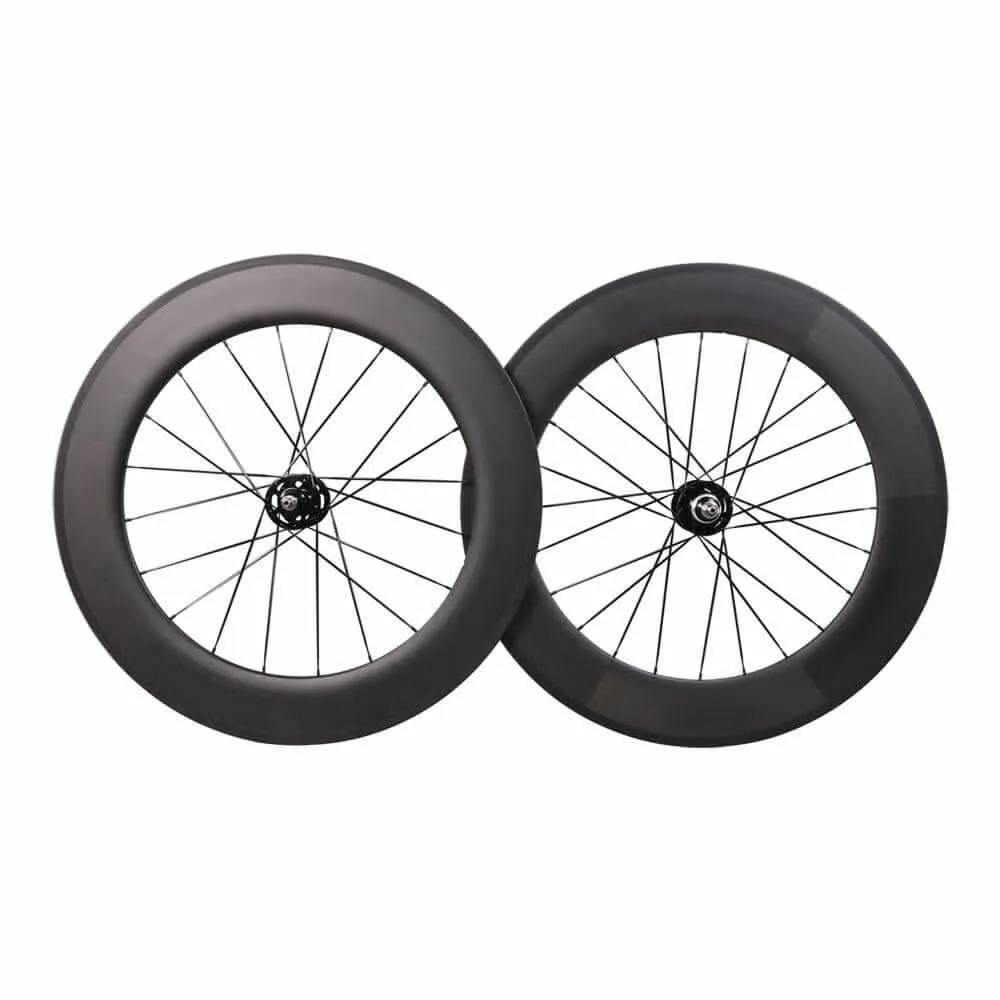 700C 88mm depth Carbon Track Wheels