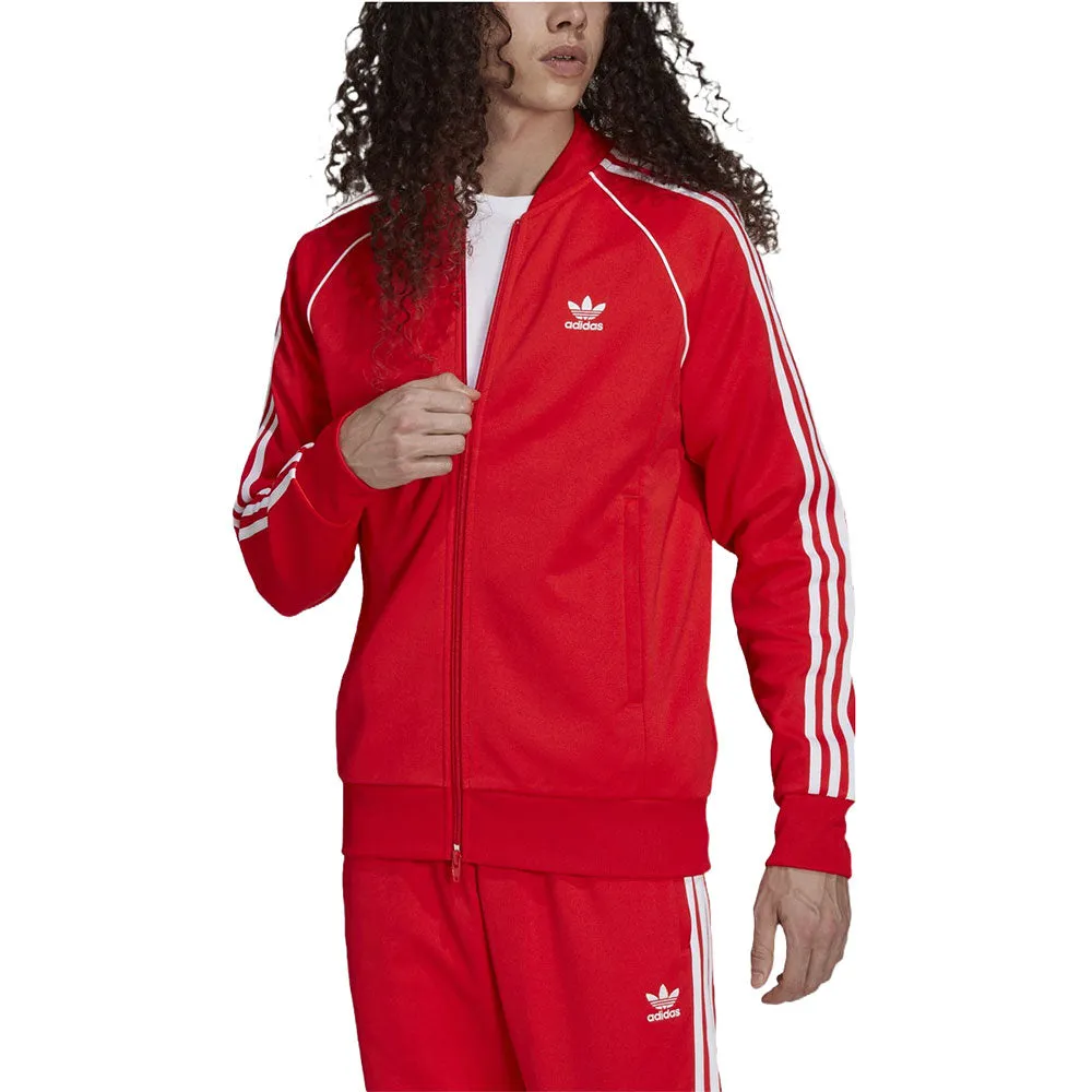 Adidas Adicolor Classics Primeblue SST Track Jacket Red