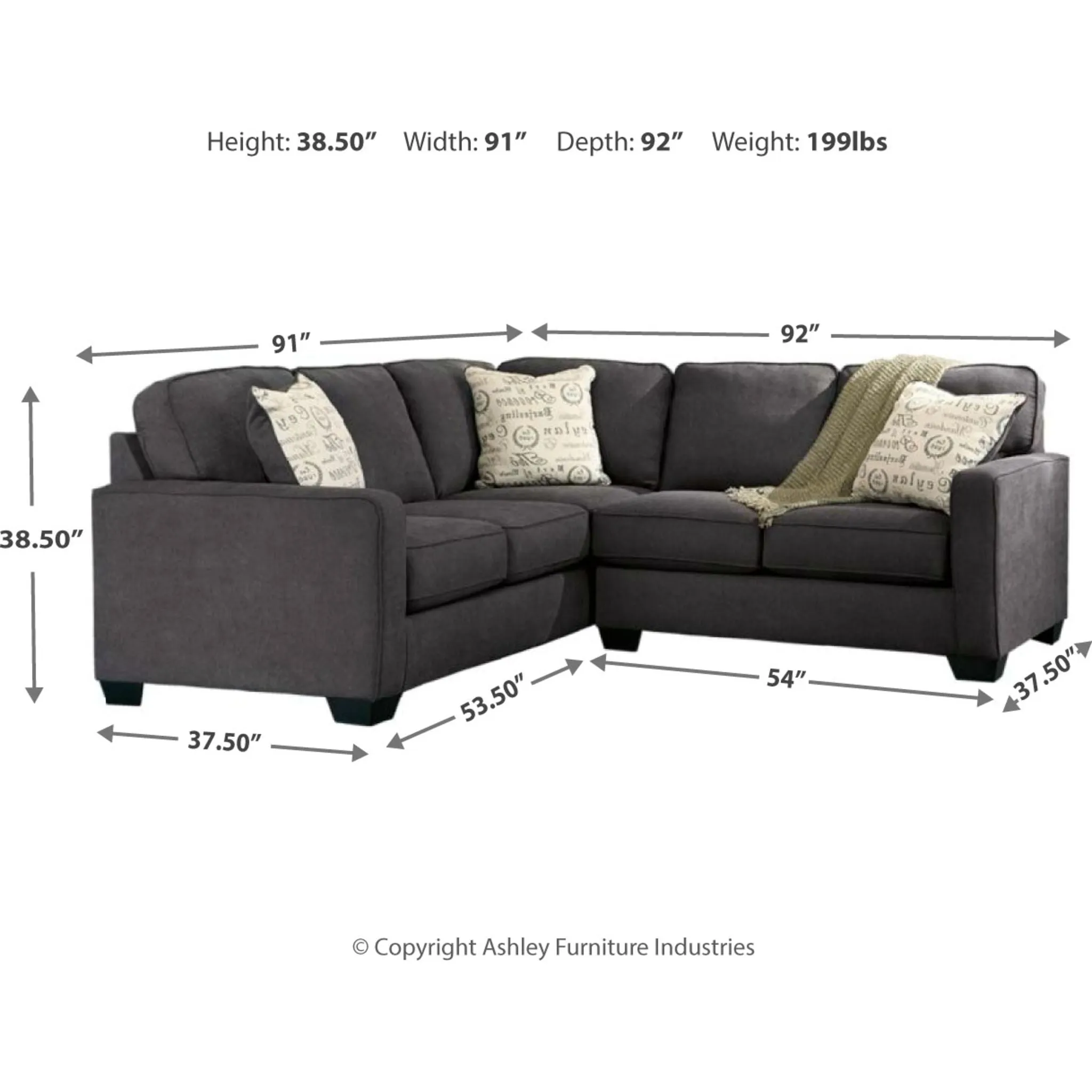 Alenya 2 Piece Sectional