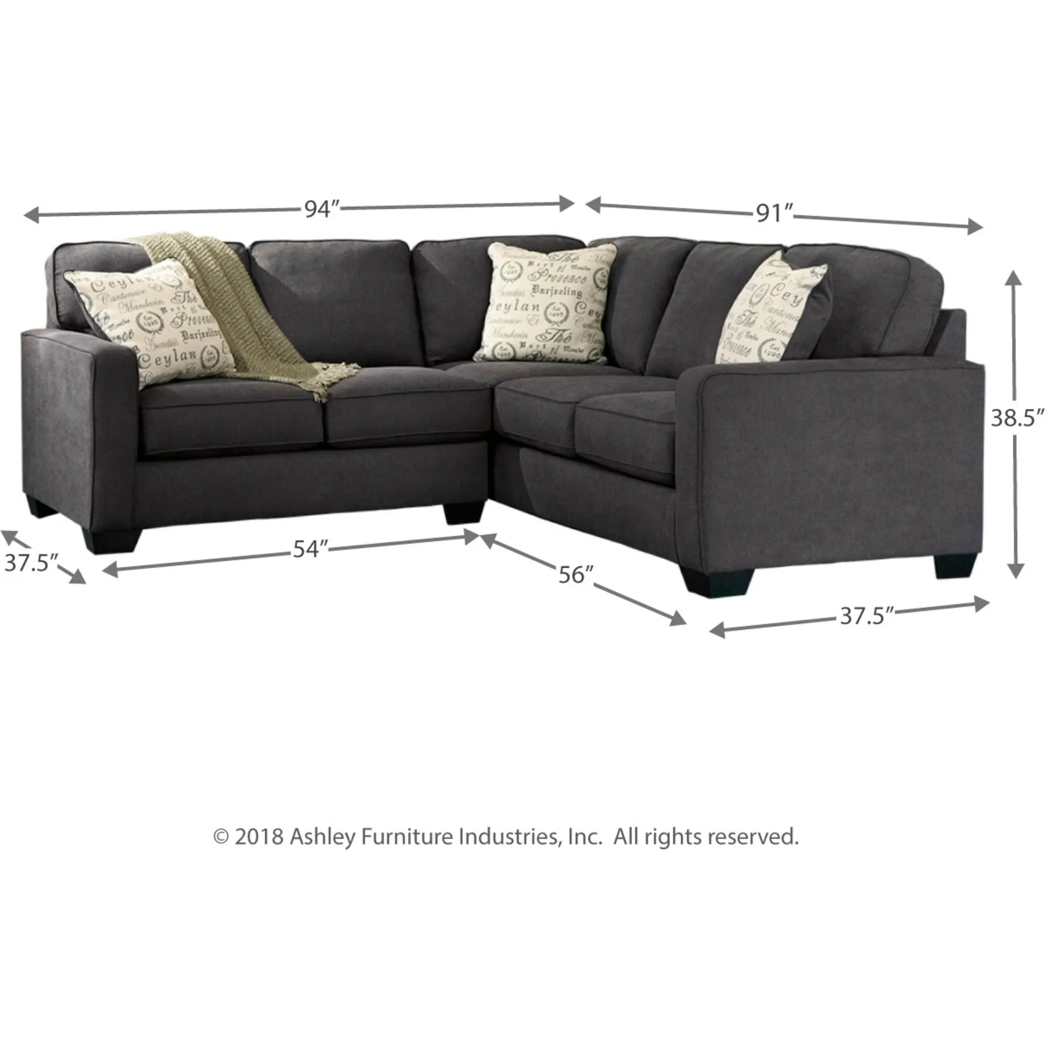 Alenya 2 Piece Sectional