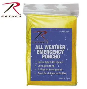 All Weather Emergency Poncho