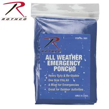 All Weather Emergency Poncho