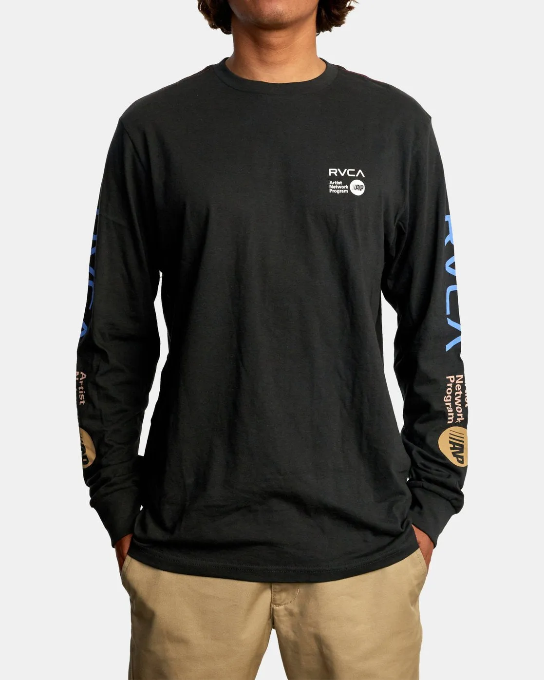 ANP Long Sleeve Tee - Pirate Black