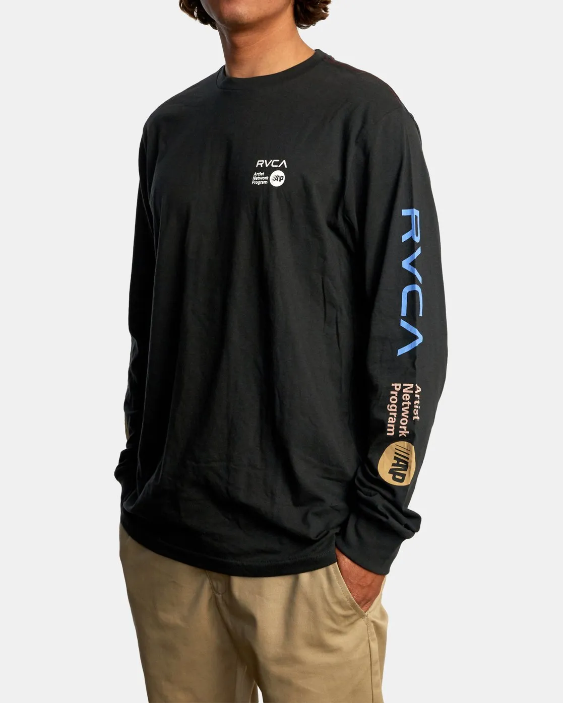 ANP Long Sleeve Tee - Pirate Black