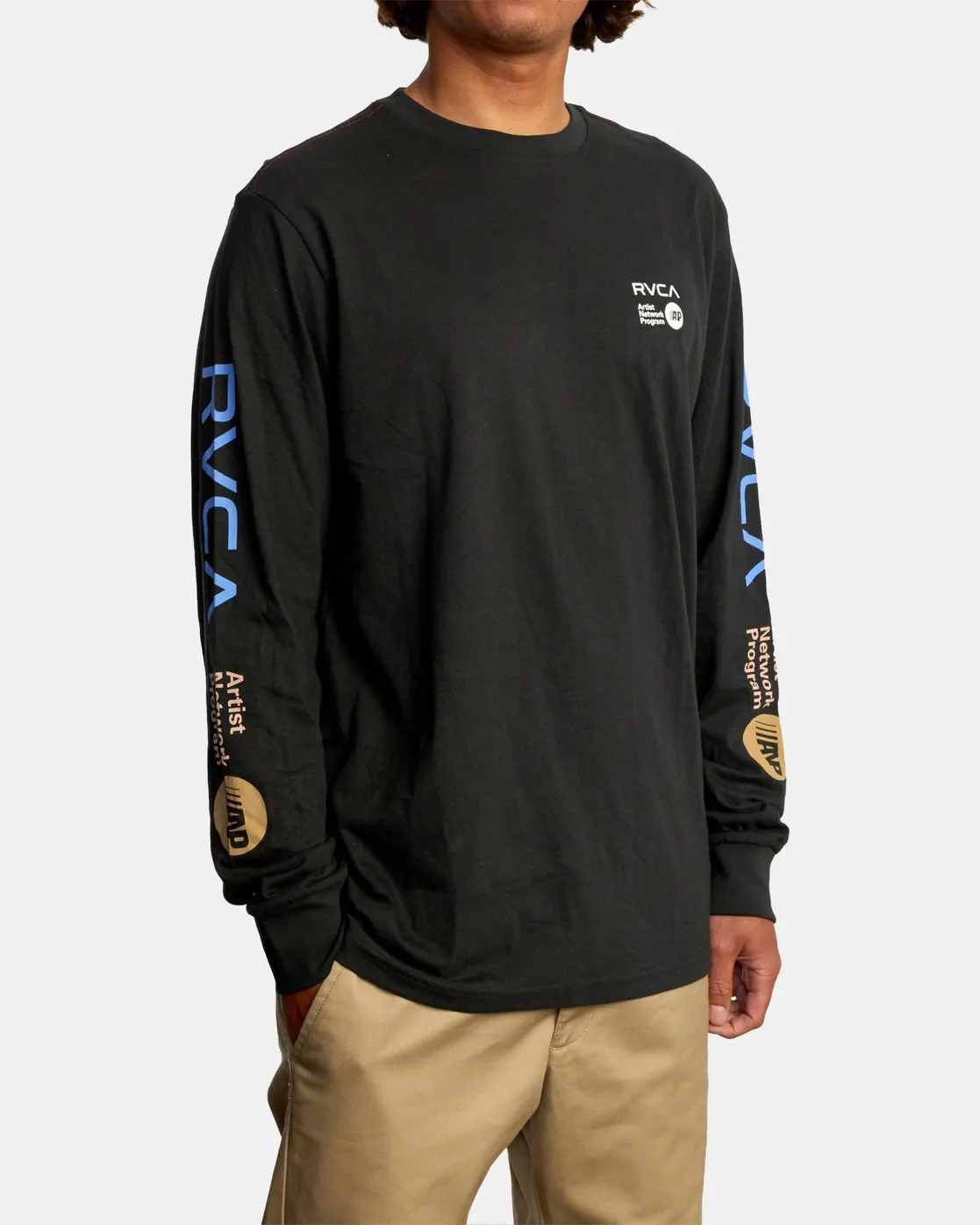 ANP Long Sleeve Tee - Pirate Black