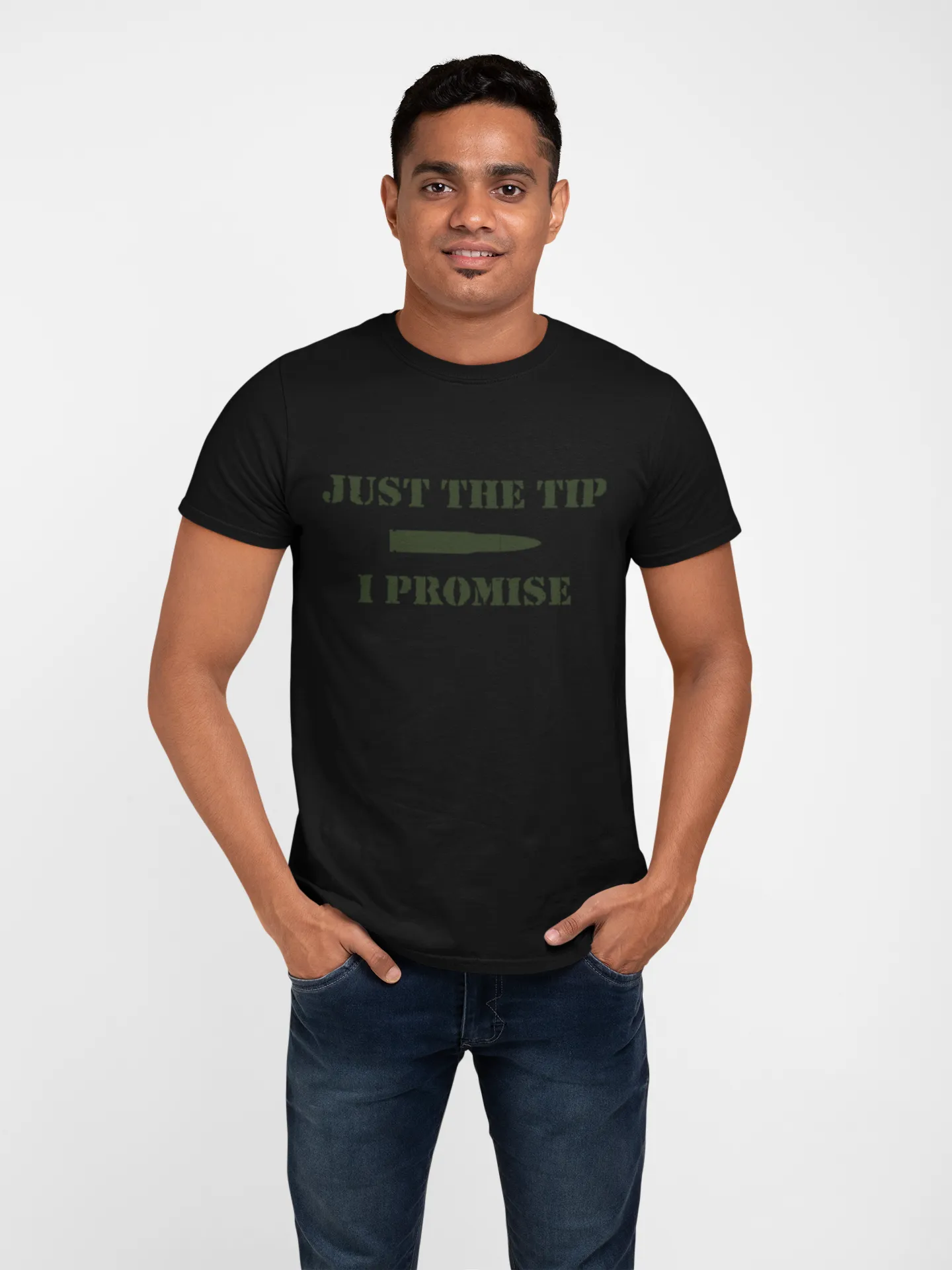 Army T-shirt - Just the Tip, I Promise (Men)