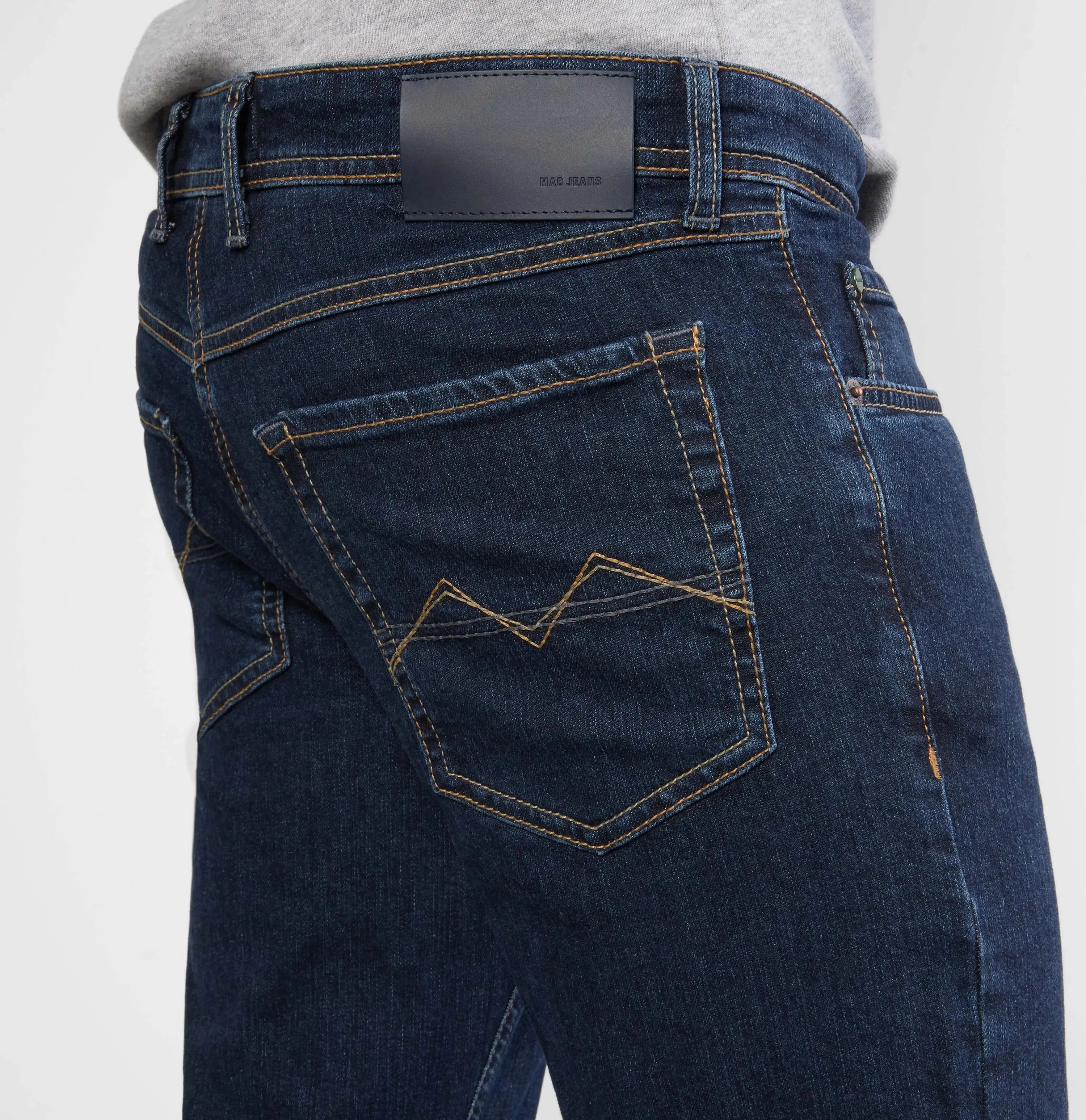 Arne Denim Jeans - Deep Blue Stonewash