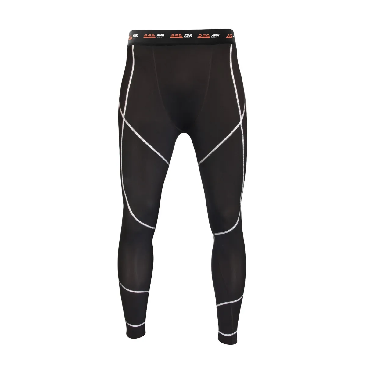 Atak Compression Tights - Youth - Black