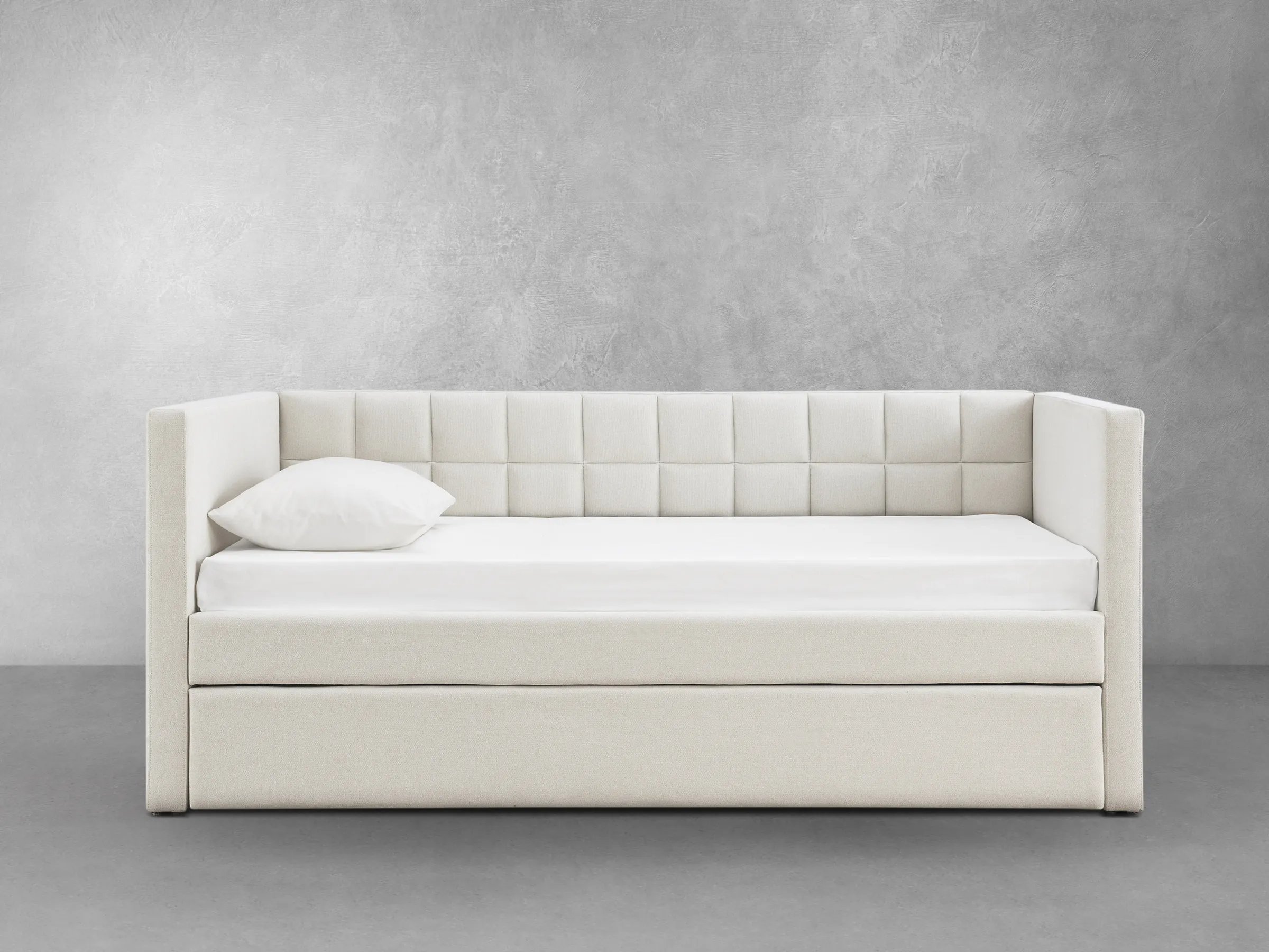 Aveline Upholstered Twin Daybed with Trundle