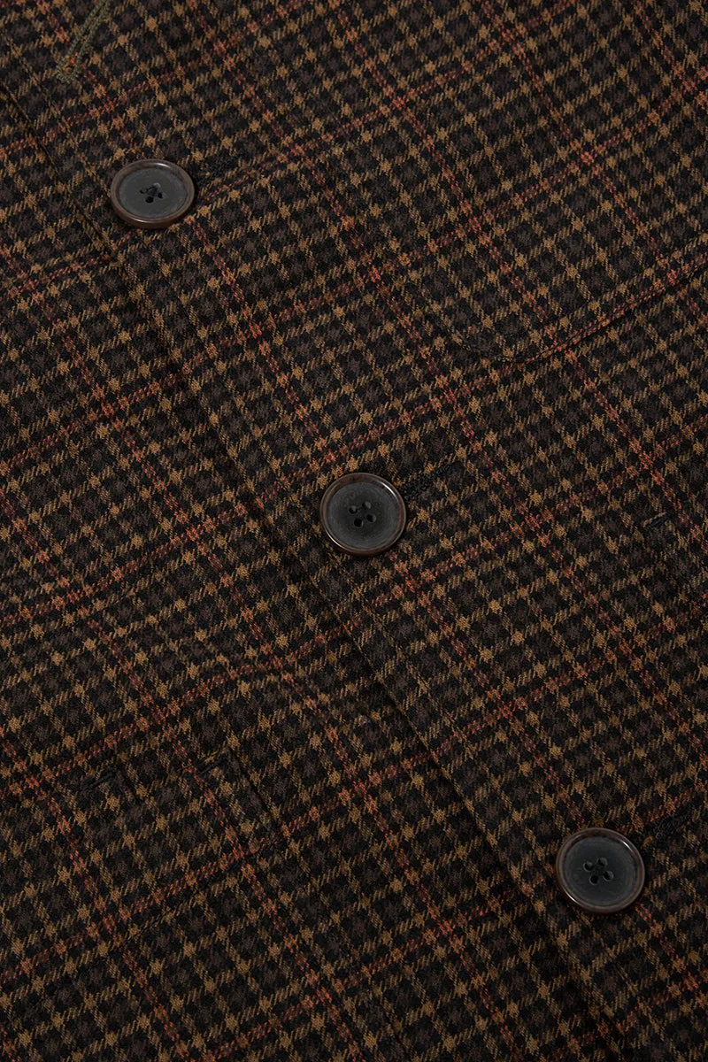 Bakers Jacket Albuquerque Check - Black/Olive