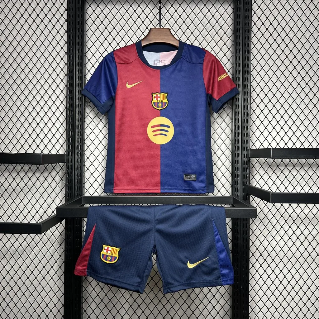 Barcelona 2024-25 home - children's set