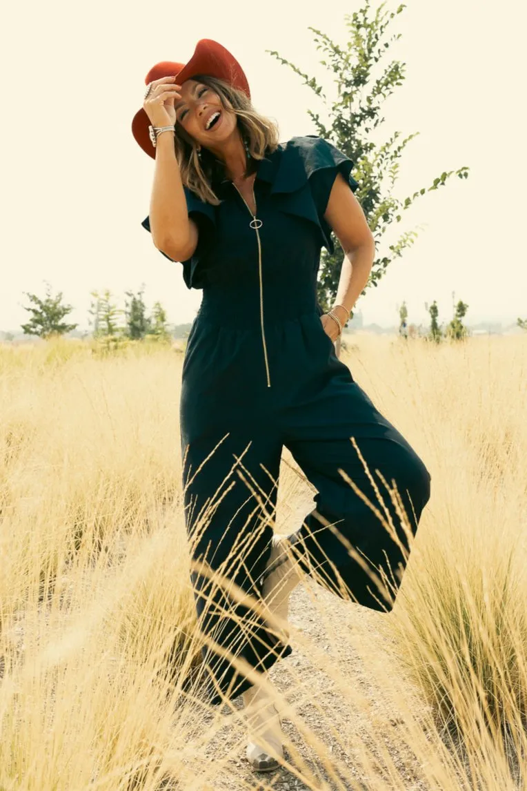 Betsy Jumpsuit in Black - FINAL SALE