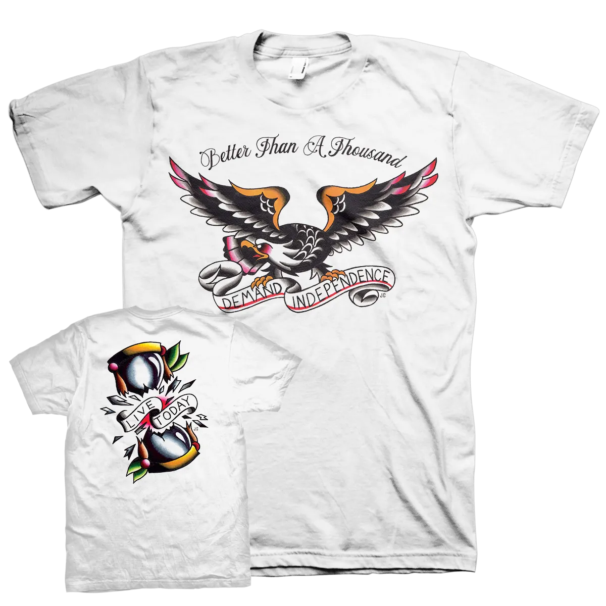 Better Than A Thousand "Tattoo" White T-Shirt