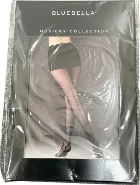 Bluebella Black Back Seam Tights UK S/M