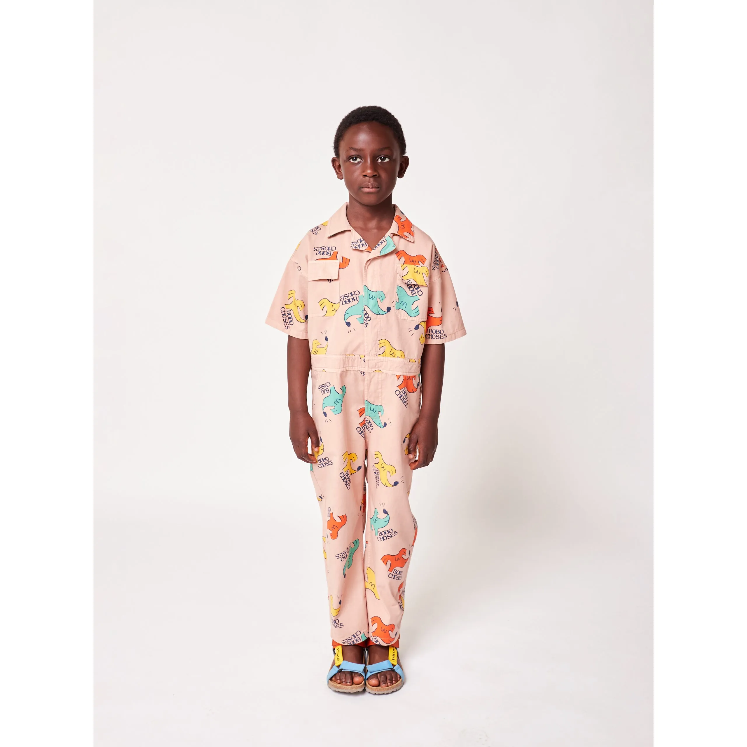 Bobo Choses Sniffy Dog Woven Overall