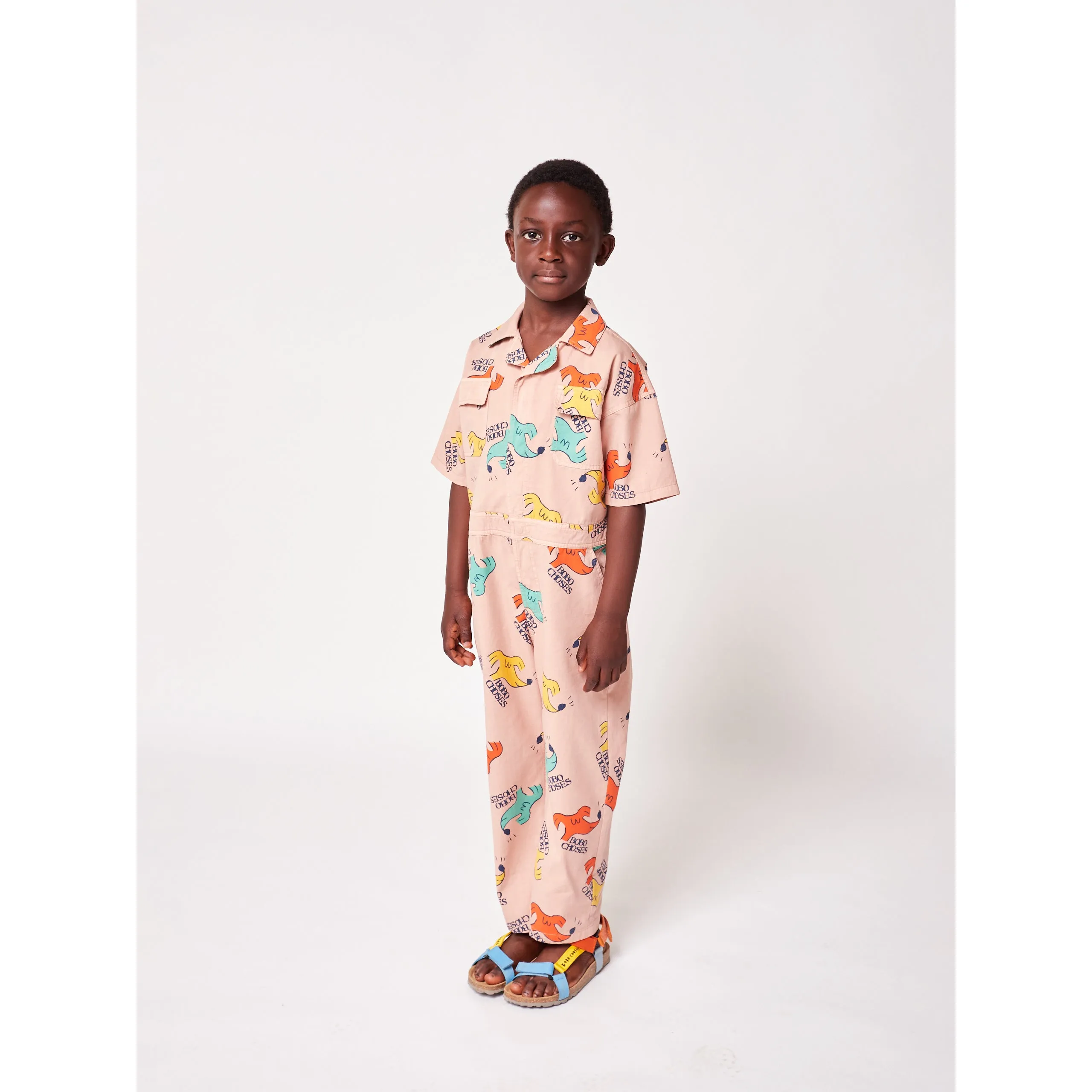 Bobo Choses Sniffy Dog Woven Overall