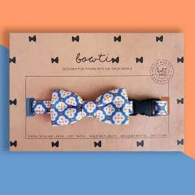 Bowtix Handmade Cat Collar With Removable Bowtie - Dainty Motif