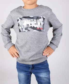 Boys' Gray Downtown Fall Sweatshirt