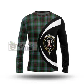 Brodie Hunting Tartan Long Sleeve T-Shirt with Family Crest Circle Style