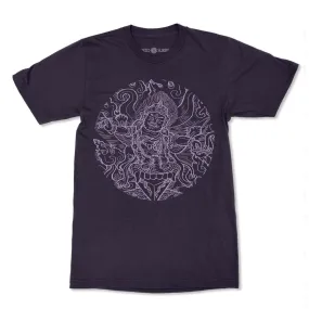 Buddhist Shirt: Mahakala Wrathful Tibetan Diety (Wrathful Buddhist deities) Tantric T-Shirt Tee