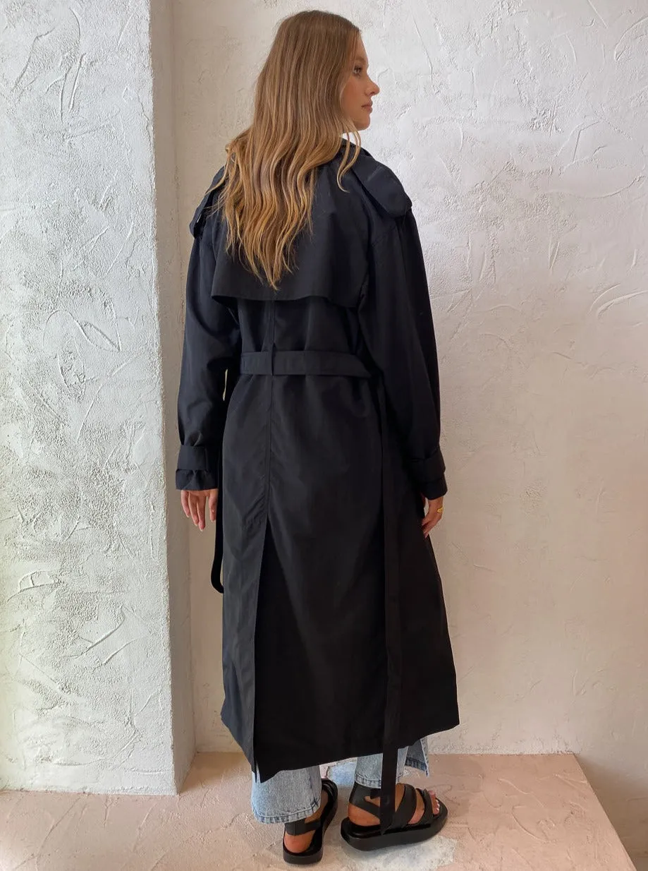 Camilla and Marc Al Trench in Black