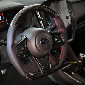 Carbon Fiber/Leather Steering Wheel 2022  WRX