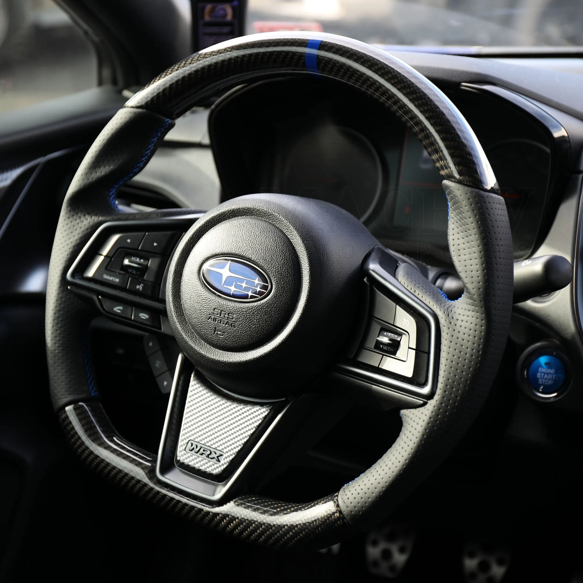 Carbon Fiber/Leather Steering Wheel 2022  WRX