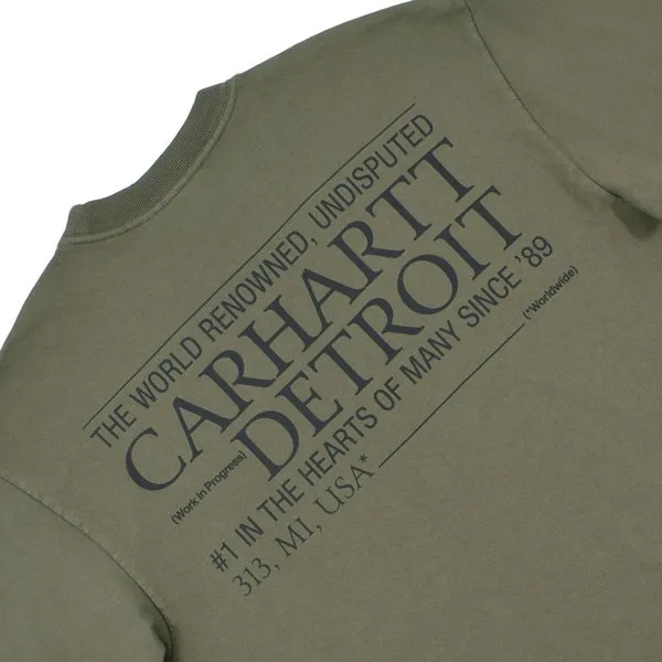 Carhartt WIP Undisputed T-Shirt - Seaweed / Soot