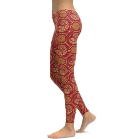 Chinese New Year Leggings