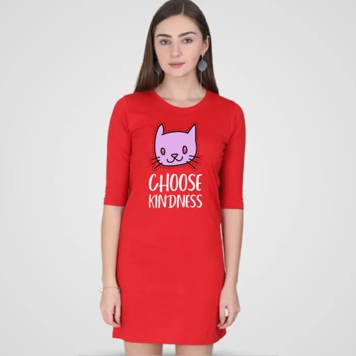 Choose Kindness T-shirt Dress