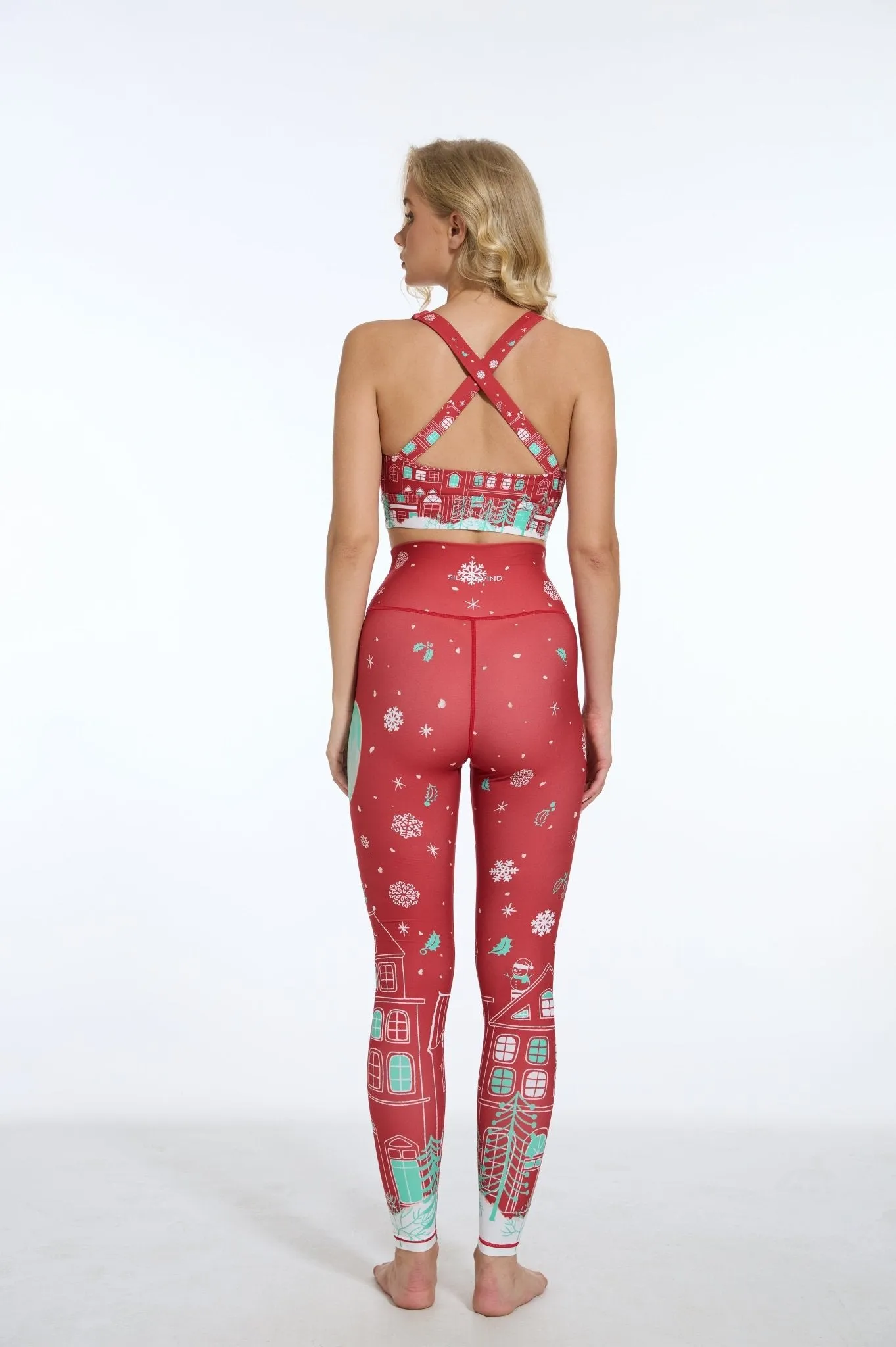 Christmas Glow Night High-waisted Leggings