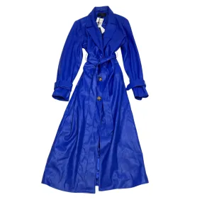 Coat Trench Coat By Kendall   Kylie In Blue, Size: S