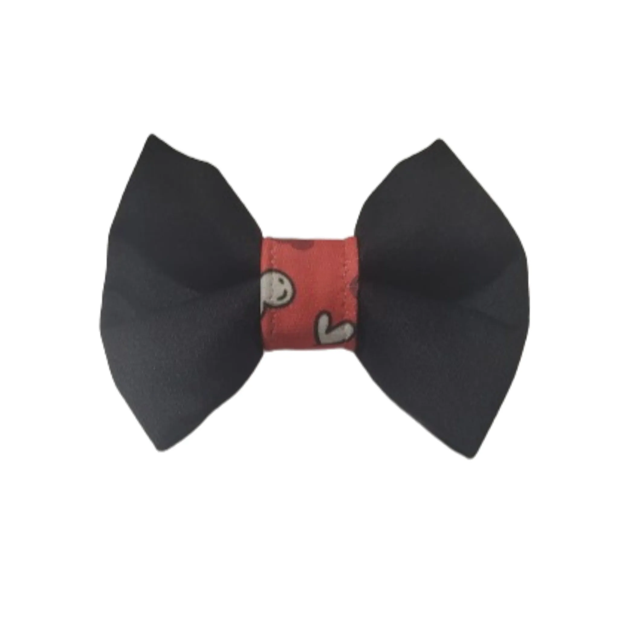 Collar Bow Tie - Black Prints