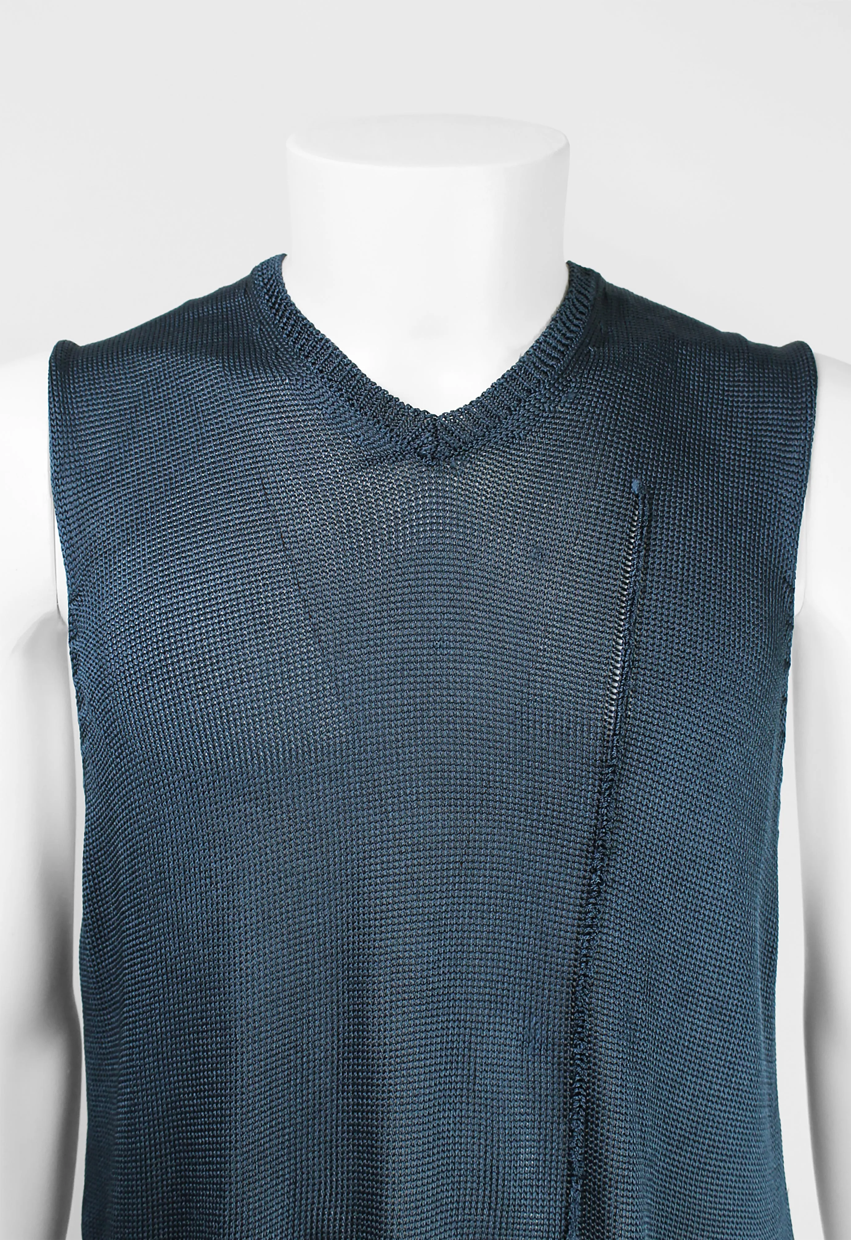 COMME DES GARCONS HOMME 1994 KNITTED RAYON VEST