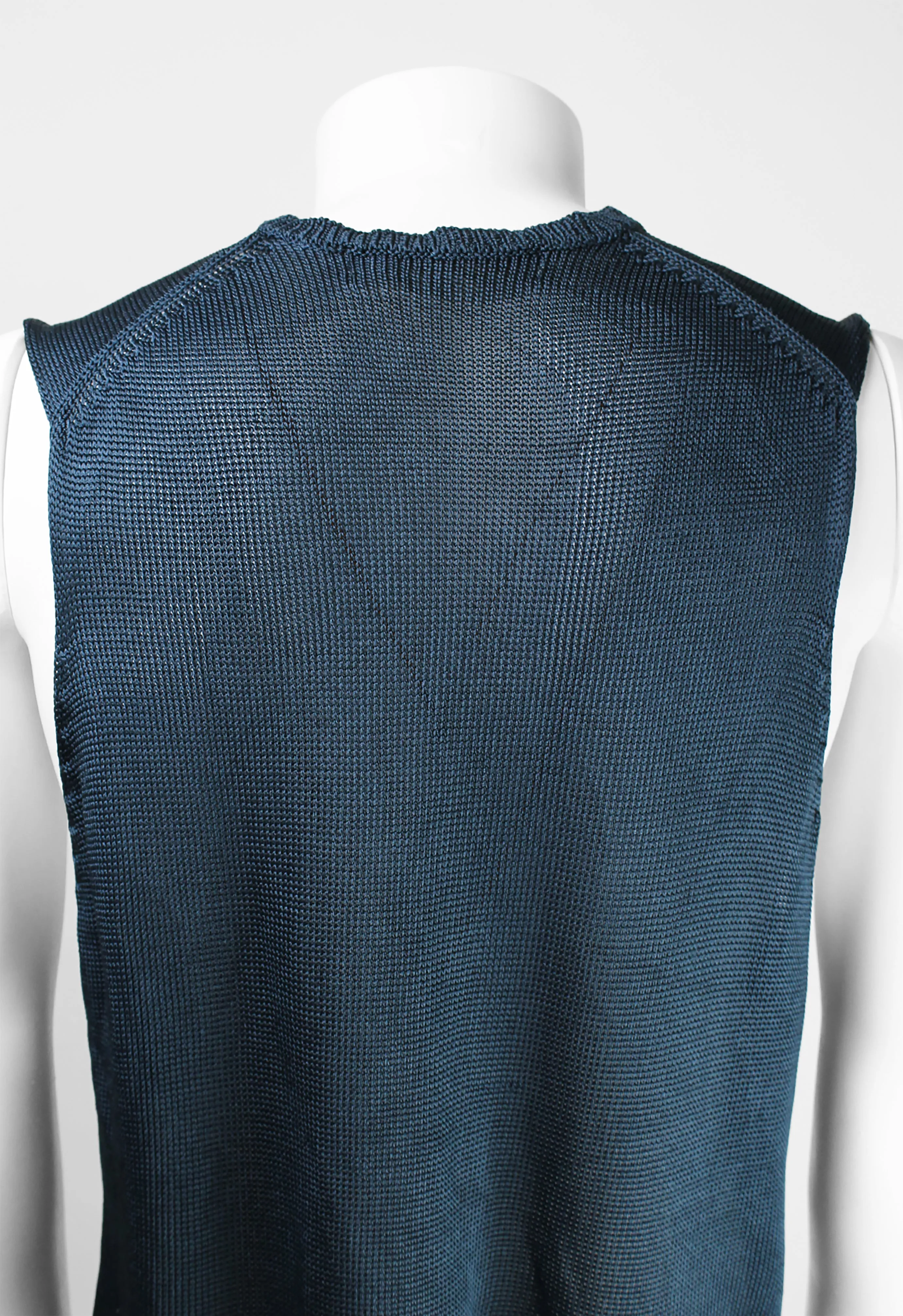 COMME DES GARCONS HOMME 1994 KNITTED RAYON VEST