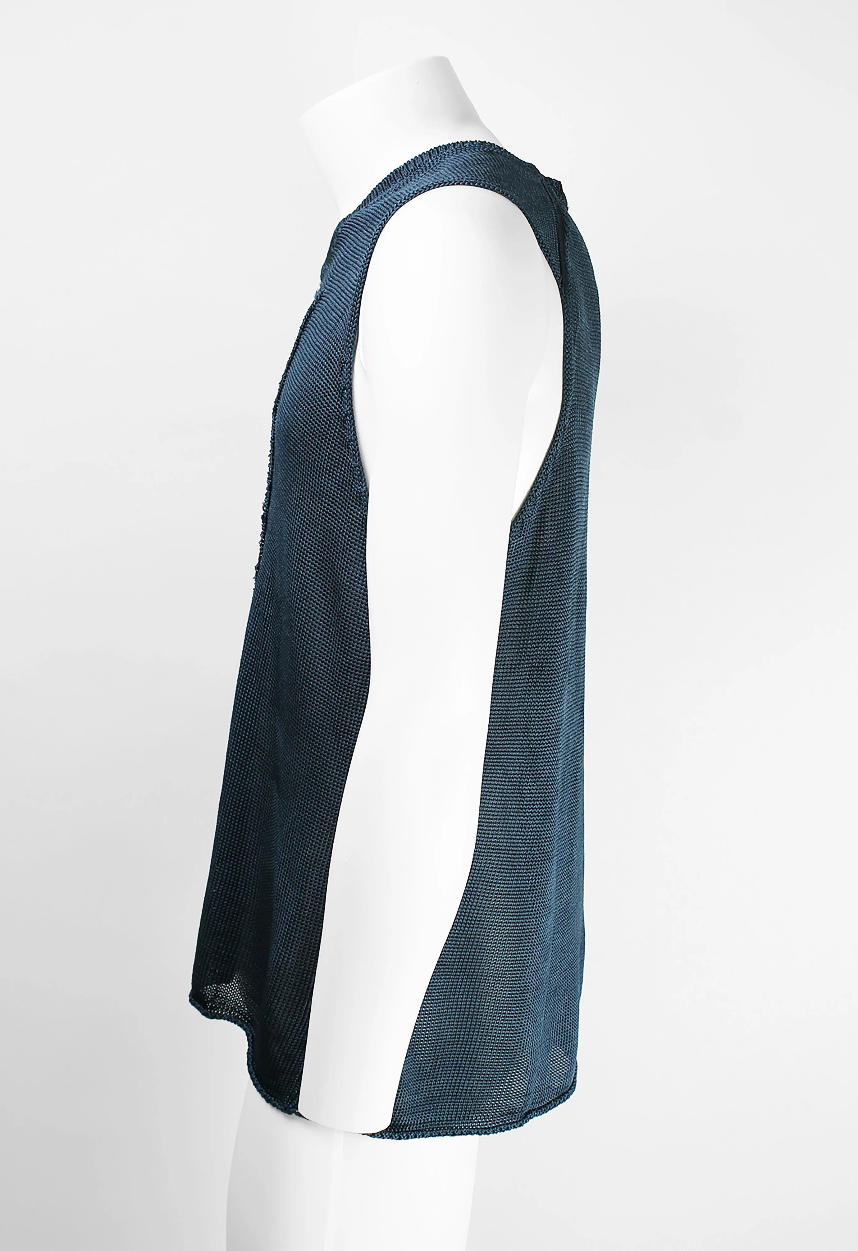 COMME DES GARCONS HOMME 1994 KNITTED RAYON VEST