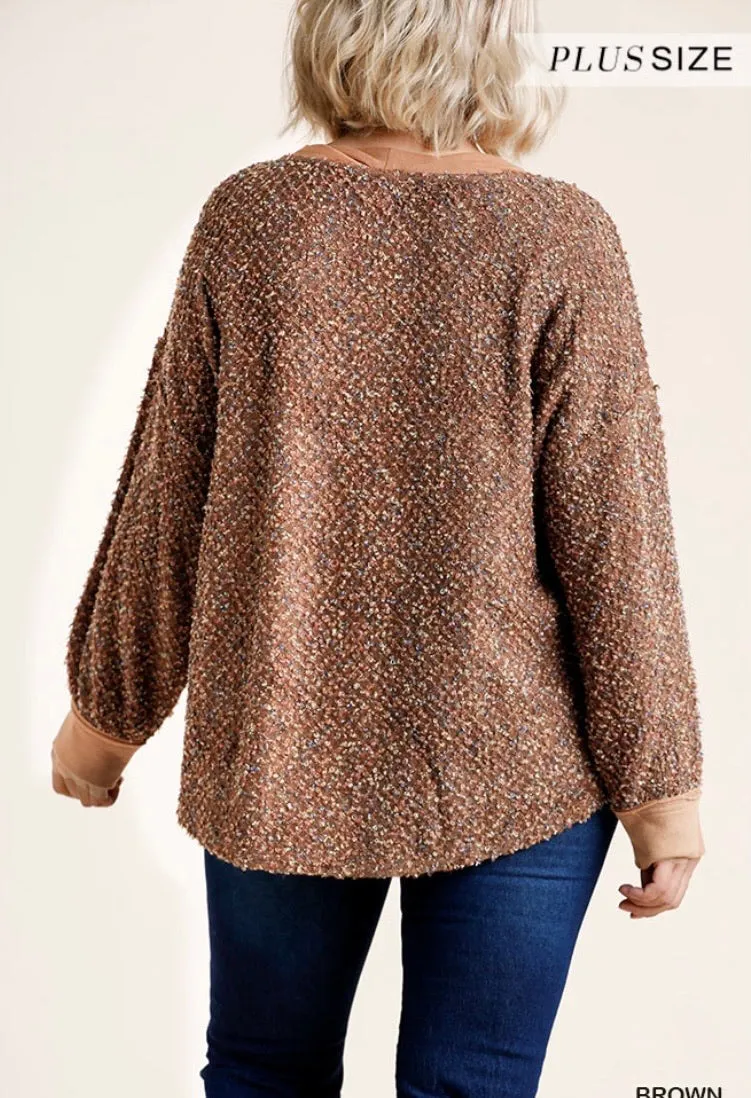 Confetti Copper Sweater