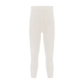 Cream Bamboo Cotton Tights