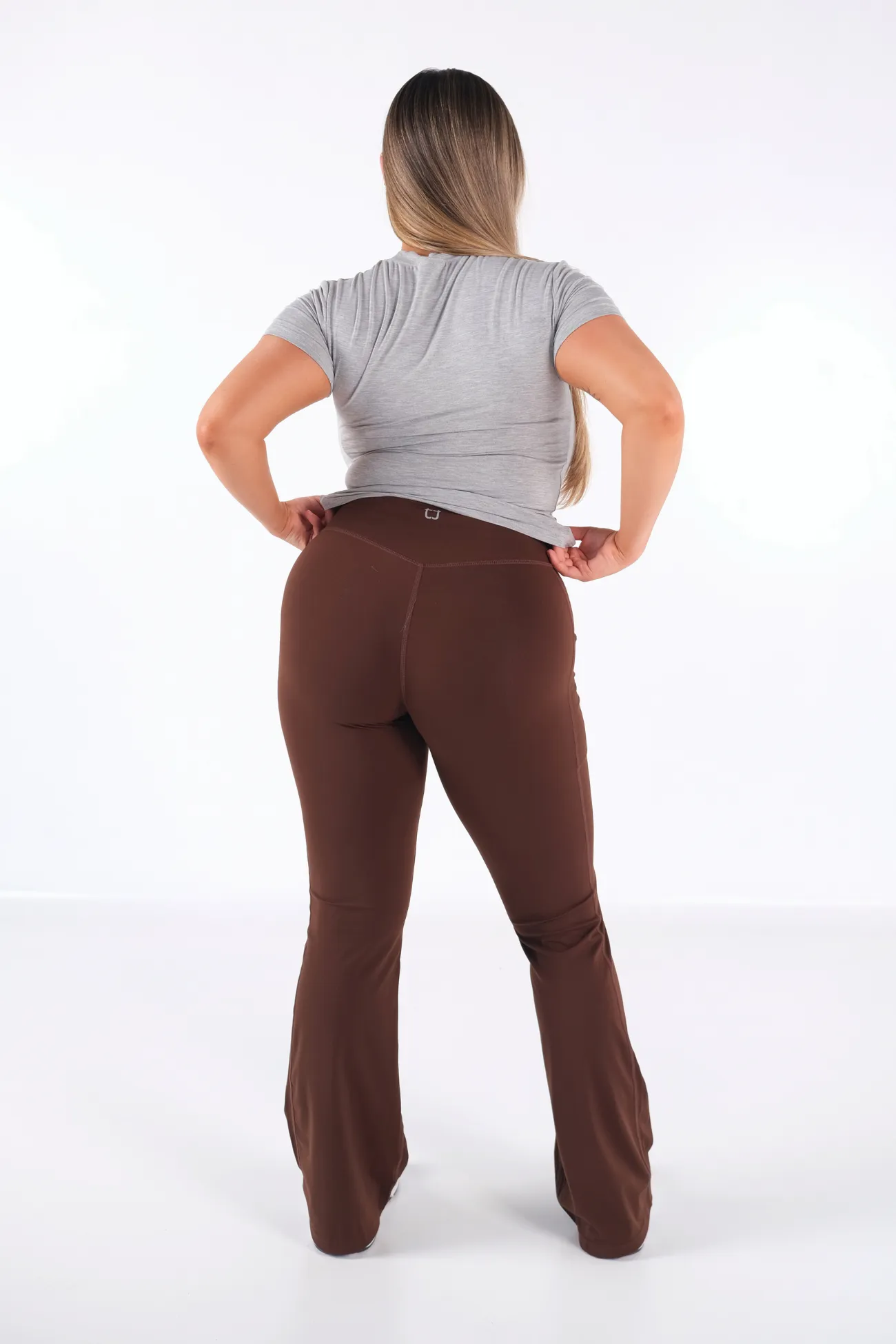 Daze Flare Pocket Leggings - Espresso