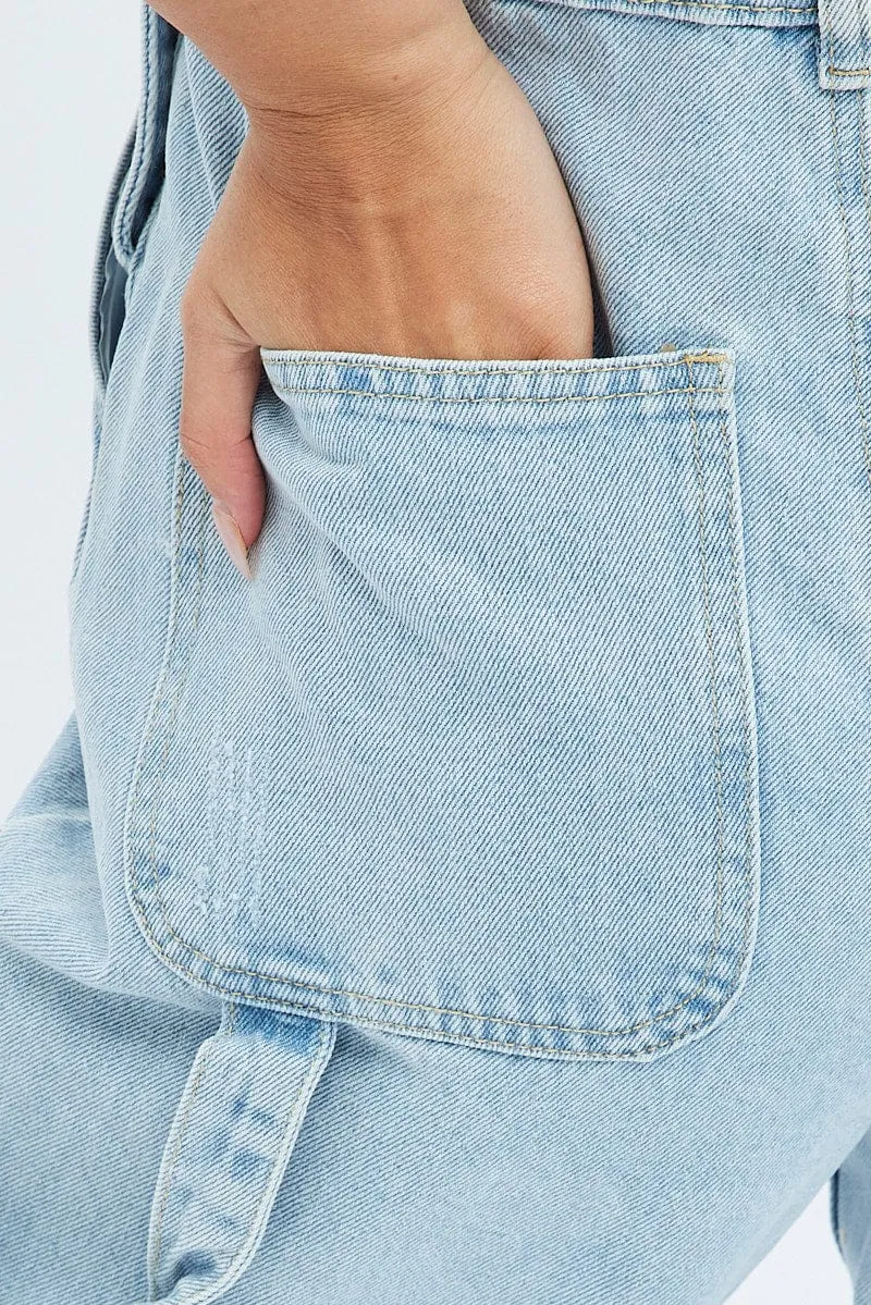 Denim Overall Carpenter