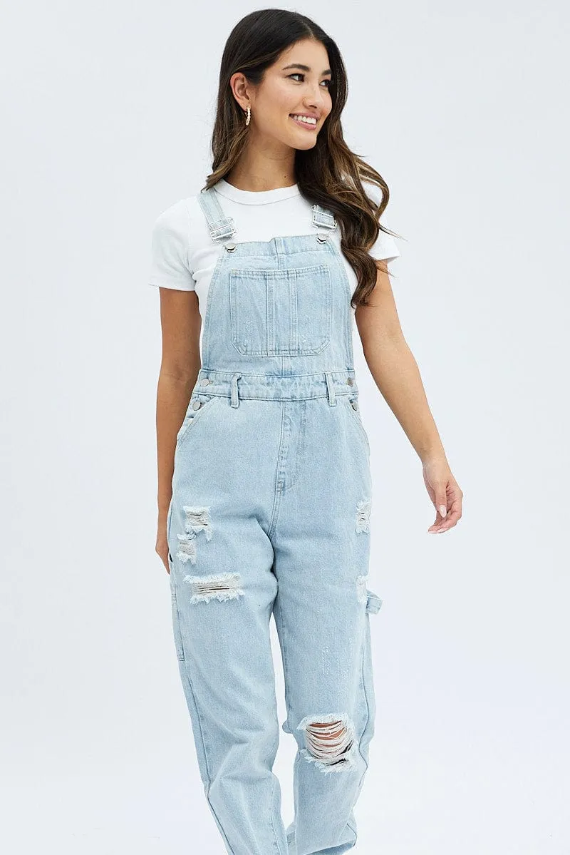 Denim Overall Carpenter