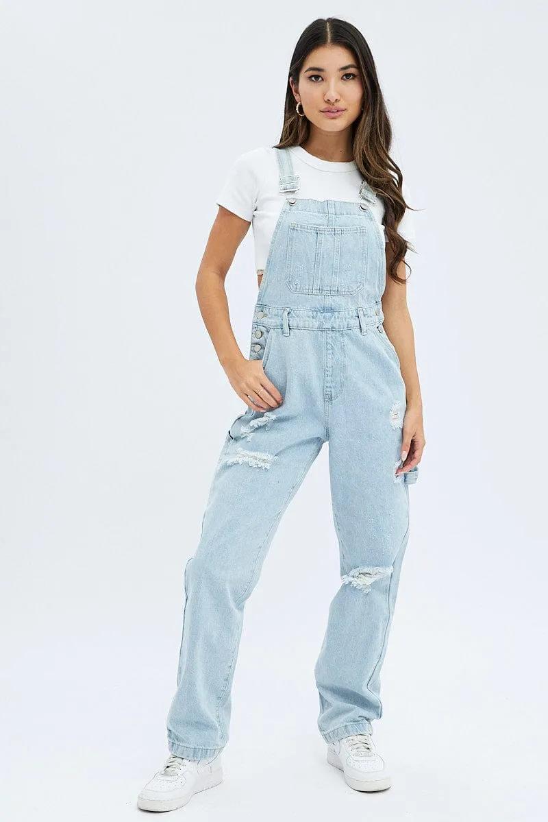 Denim Overall Carpenter