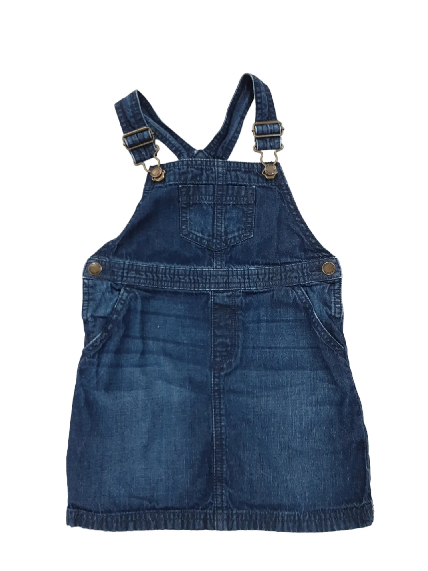 Denim overall dress size 4