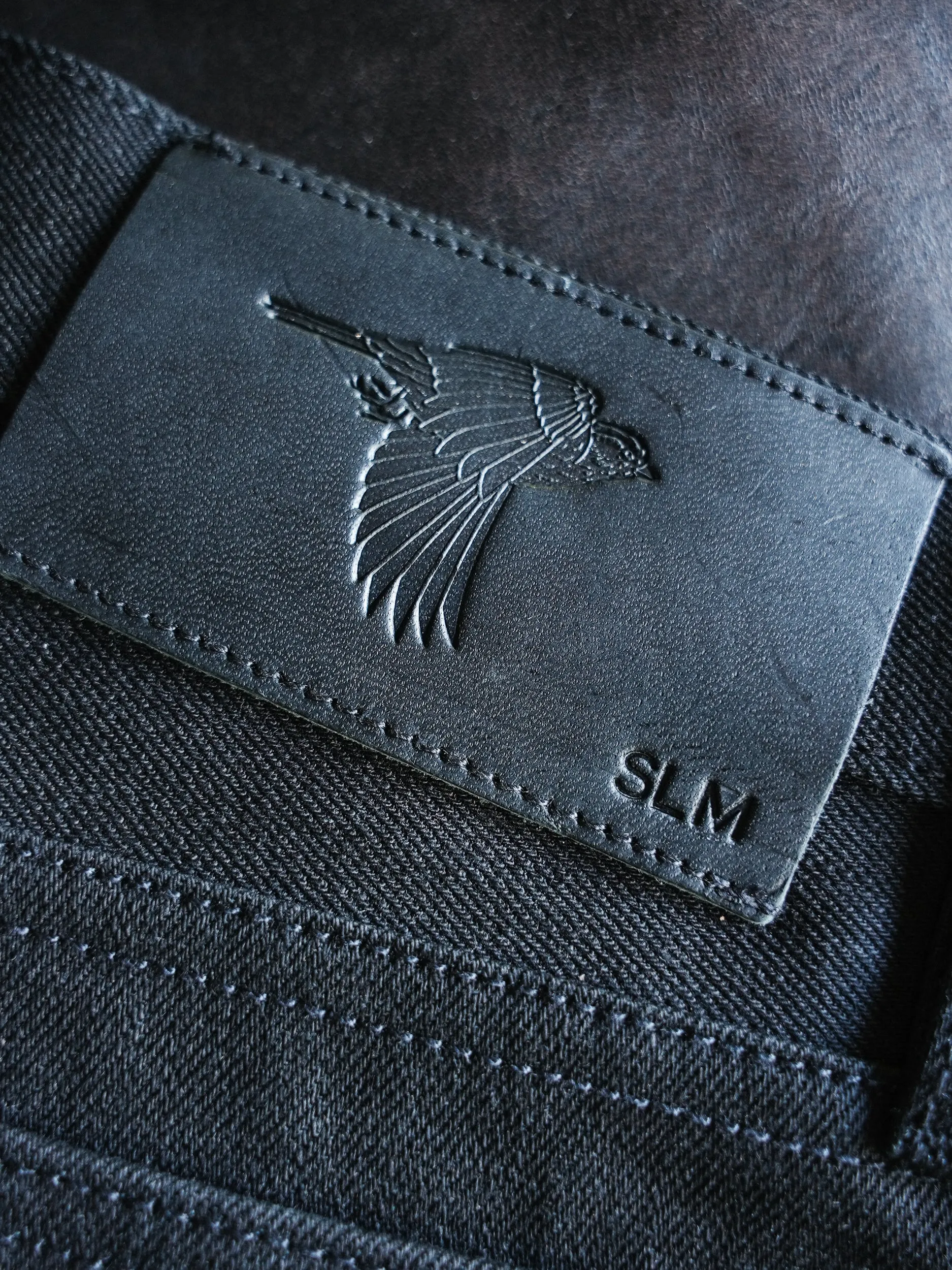 Denim - SLM fit - Black Nihon Menpu - FINAL SALE