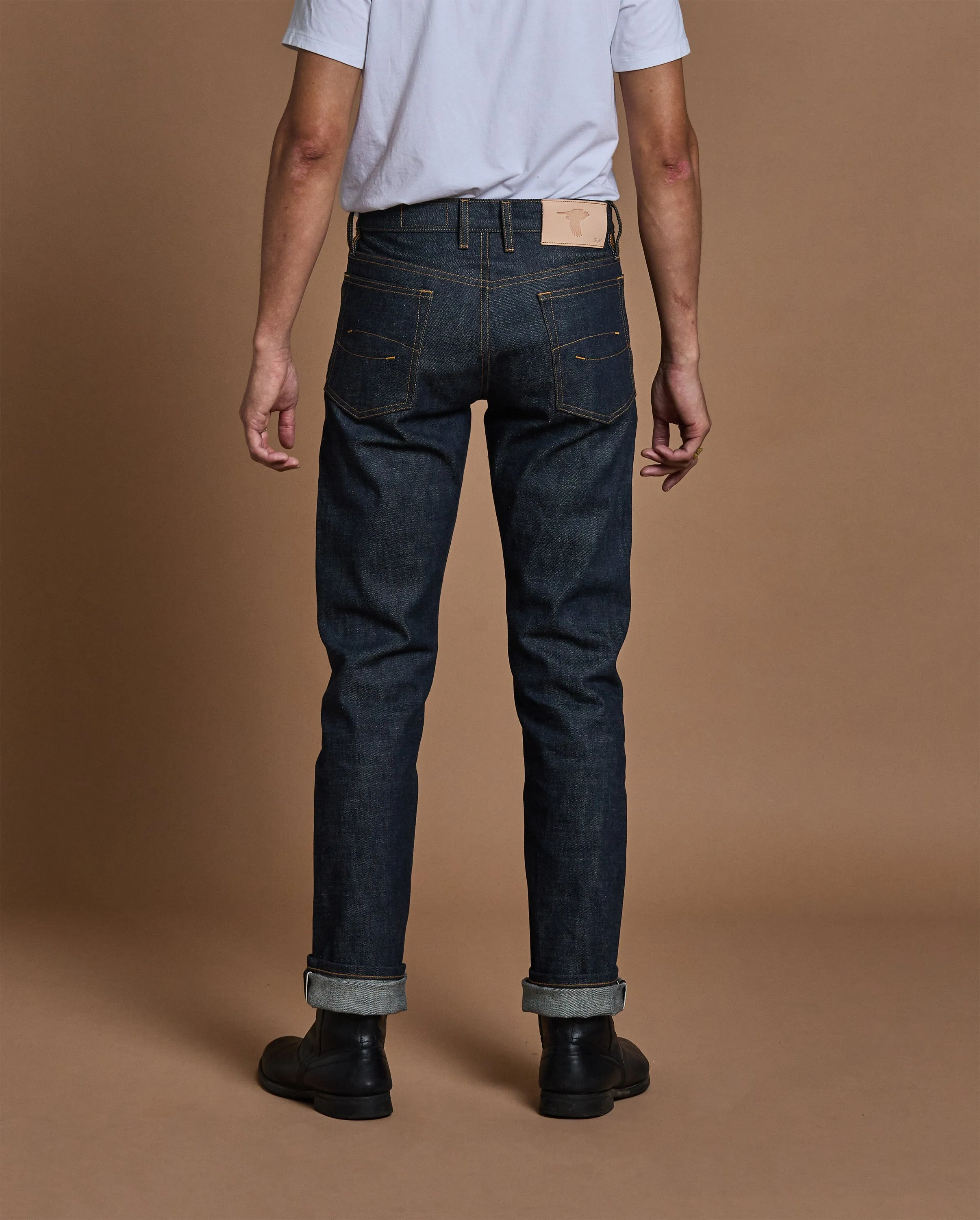 Denim - SLM fit - Black Nihon Menpu - FINAL SALE